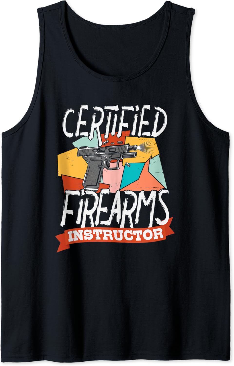 certified firearm instructor shirt for gun and weapon lover